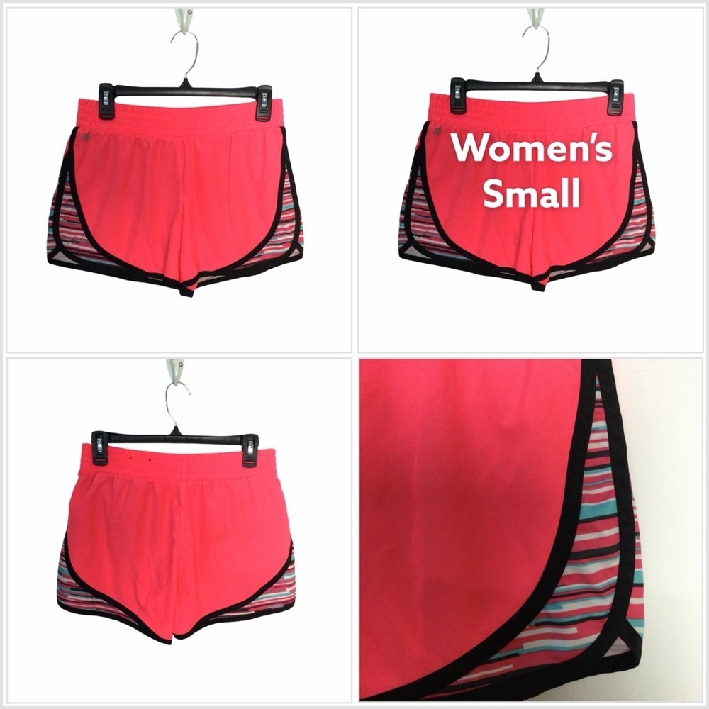 Women's Tek Gear Performance Small 4 - 6 Shorts Athletic Running Neon Pink NWOT